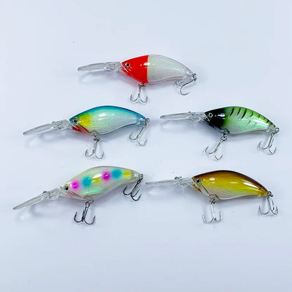 Deep Diving Crankbait Set (5 pcs) 18g