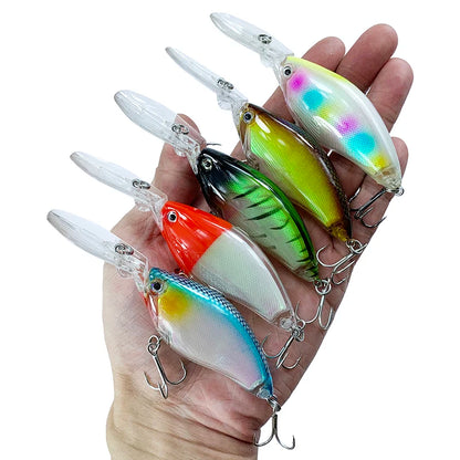 Deep Diving Crankbait Set (5 pcs) 18g