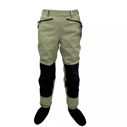 3 Layer Breathable Waterproof Fly Fishing Waist Waders