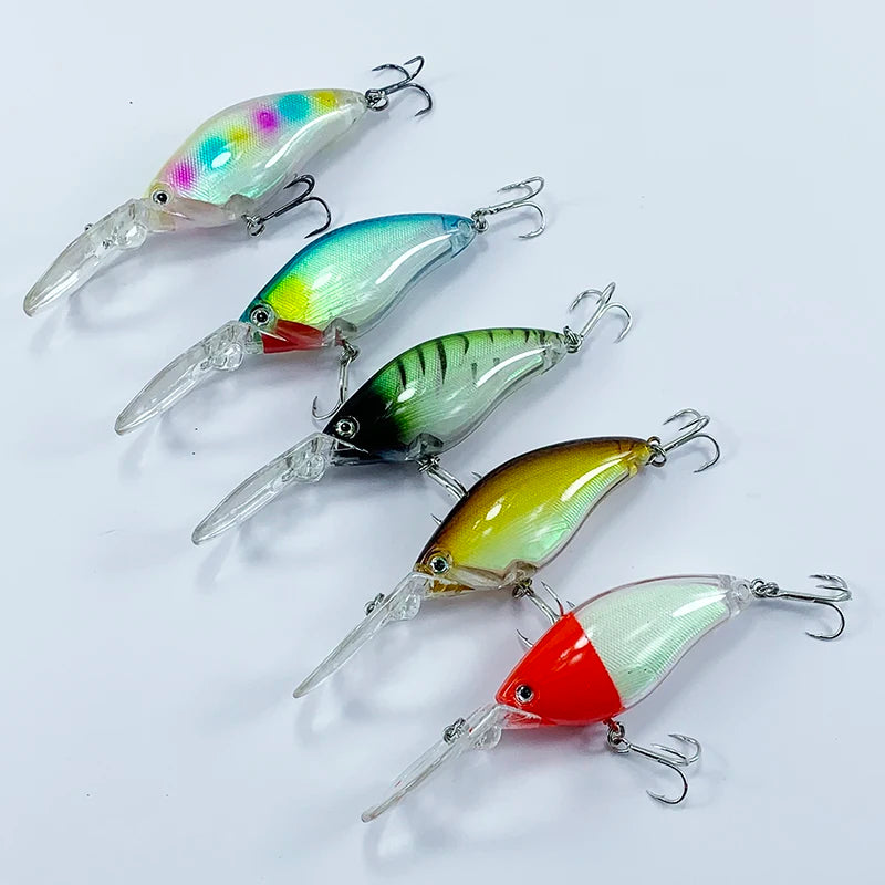 Deep Diving Crankbait Set (5 pcs) 18g