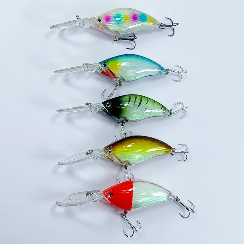 Deep Diving Crankbait Set (5 pcs) 18g