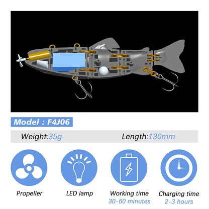 Rechargeable Animated Lure