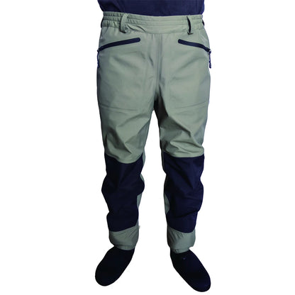 3 Layer Breathable Waterproof Fly Fishing Waist Waders