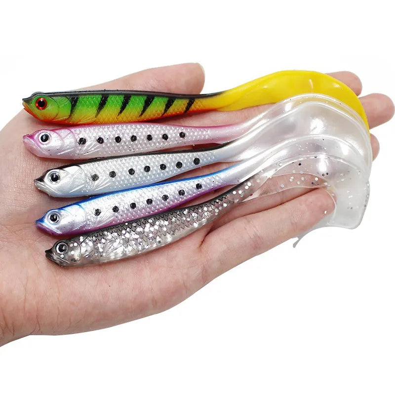 4pcs Soft Bait Jigging Wobblers