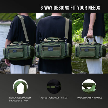 Goture Fishing Tackle Bags 38*23*19cm Shoulder Bag