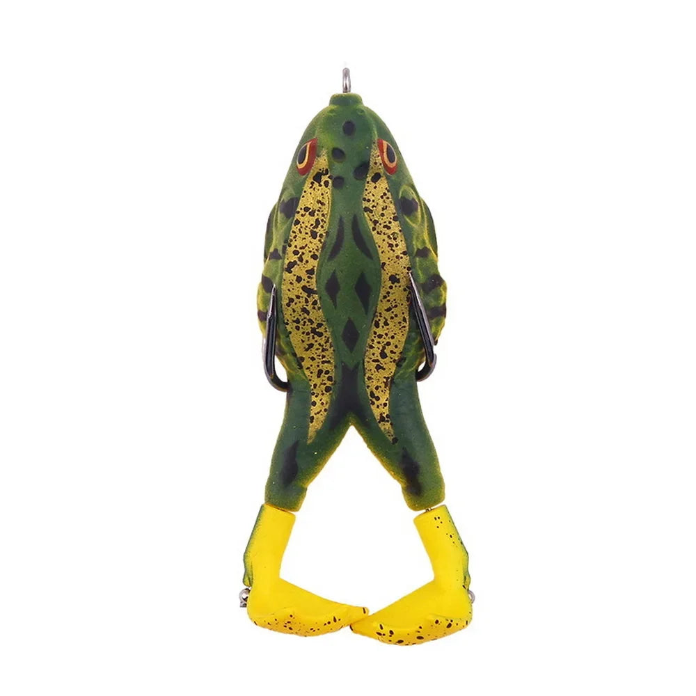 Topwater Double Propeller Legs Silicone Frog