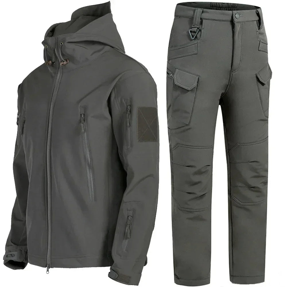 Waterproof Tactical Winter Set Men's Military Outdoor Suit Multi-Pocke –  Reeltru