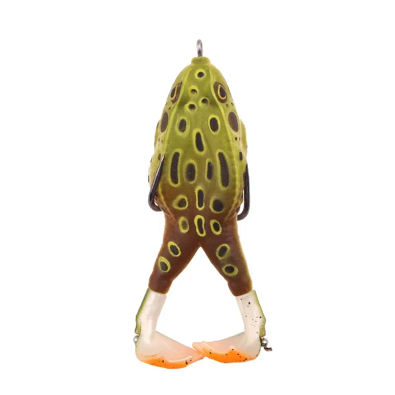 Topwater Double Propeller Legs Silicone Frog – Reeltru