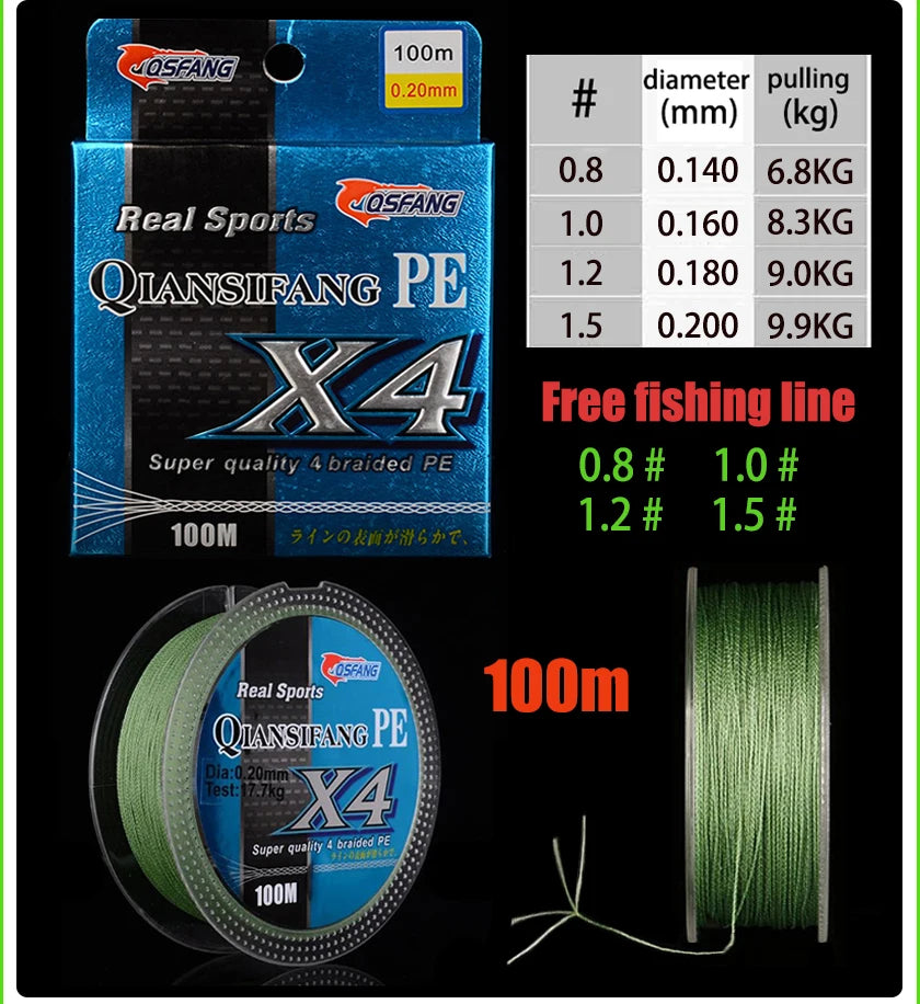 DAIWA Reel 18KG, gear ratio 7.2:1 + Free Fishing Line